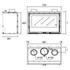 Recuperador de Calor a Lenha ARC 70 A - Rocal